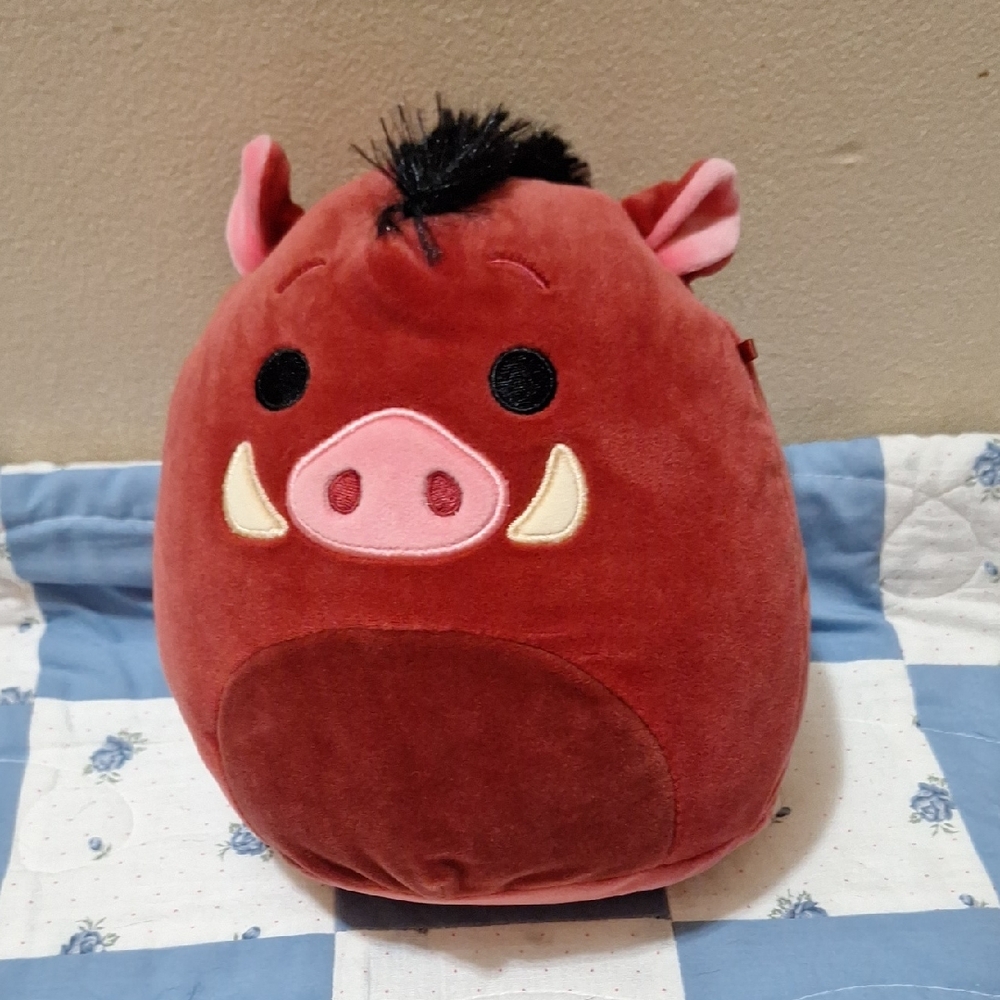 Squishmallow Lion King Pumba Plush